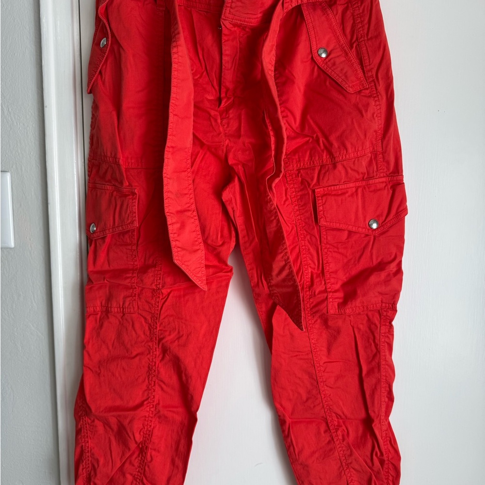 Ralph Lauren orange cargo Trousers